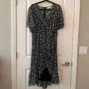 Calvin Klein floral midi dress